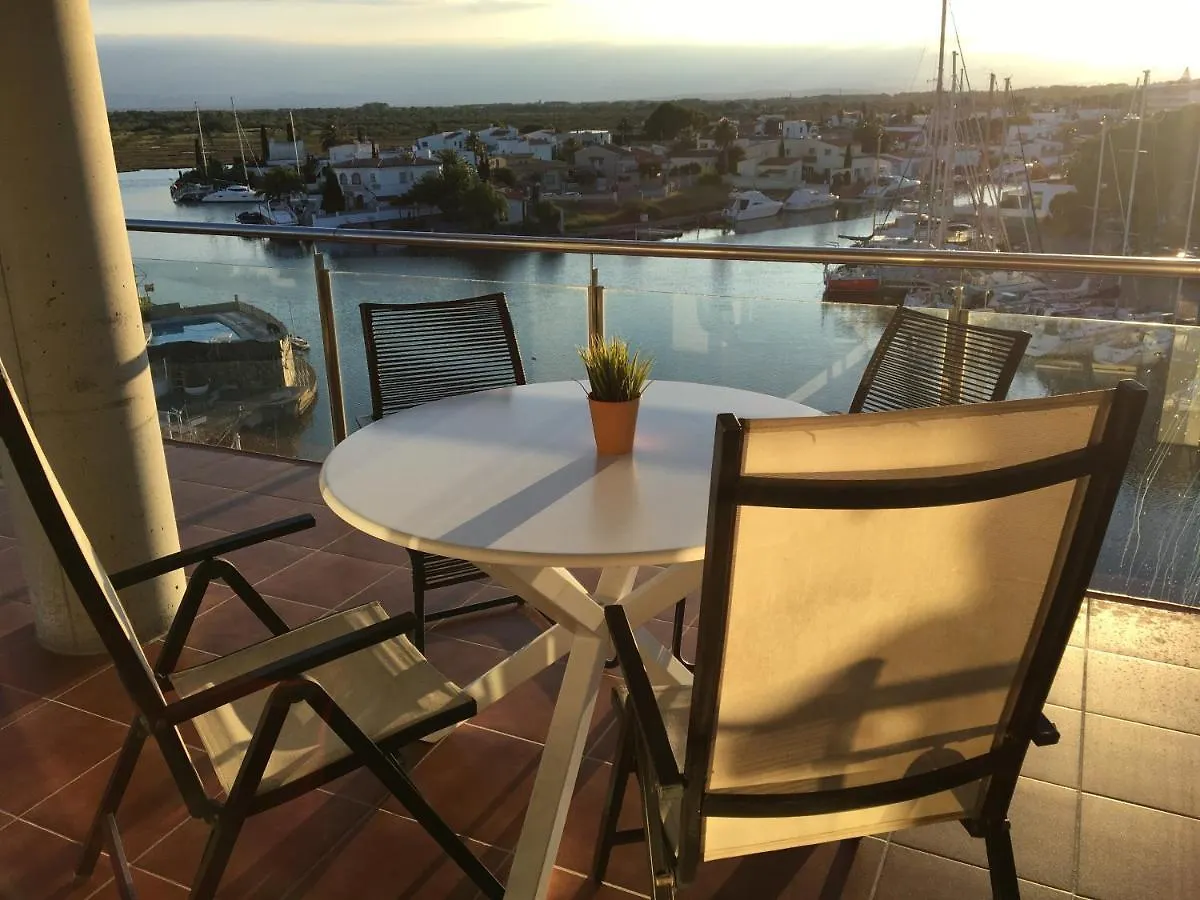 Apartamento Vue Panoramique sur la Mediterrannée, appartement sur canal&proche plage Rosas España