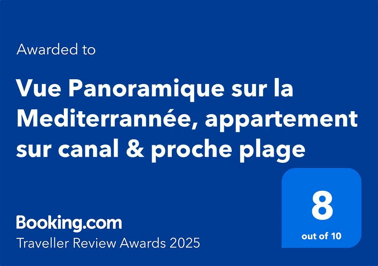 Vue Panoramique Sur La Mediterrannee, Appartement Sur Canal & Proche Plage Ρόζες Διαμέρισμα